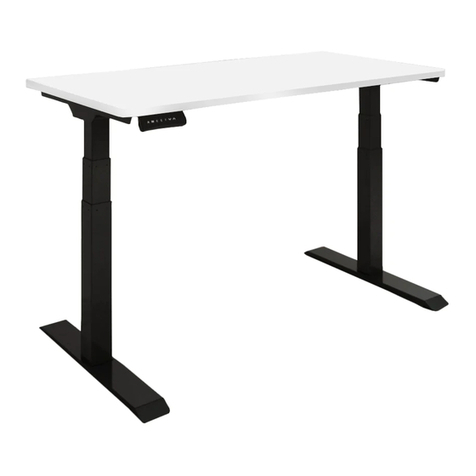 Zenox Office Desk Series installation manual