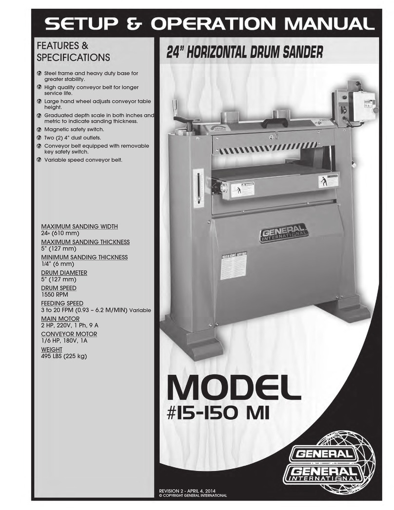 General International 15-150 MI Parts list manual