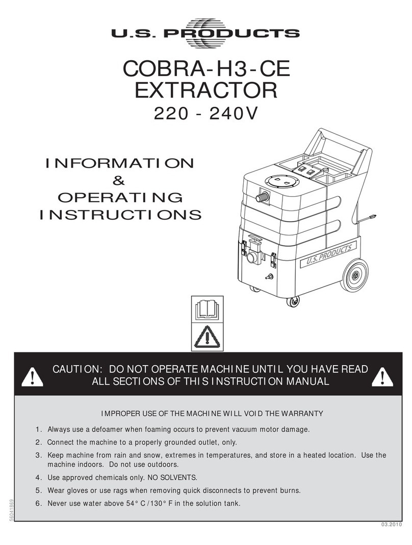U.S. Products COBRA-H3-CE Operating instructions