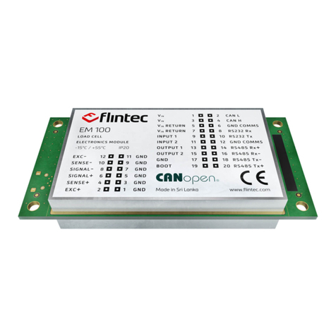 Flintec EM100-C User manual