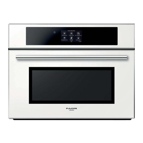 Fulgor Milano 45 COMBISET BLAST CHILLER User manual