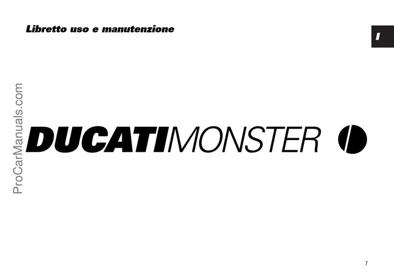 Ducati MONSTER 620 User manual