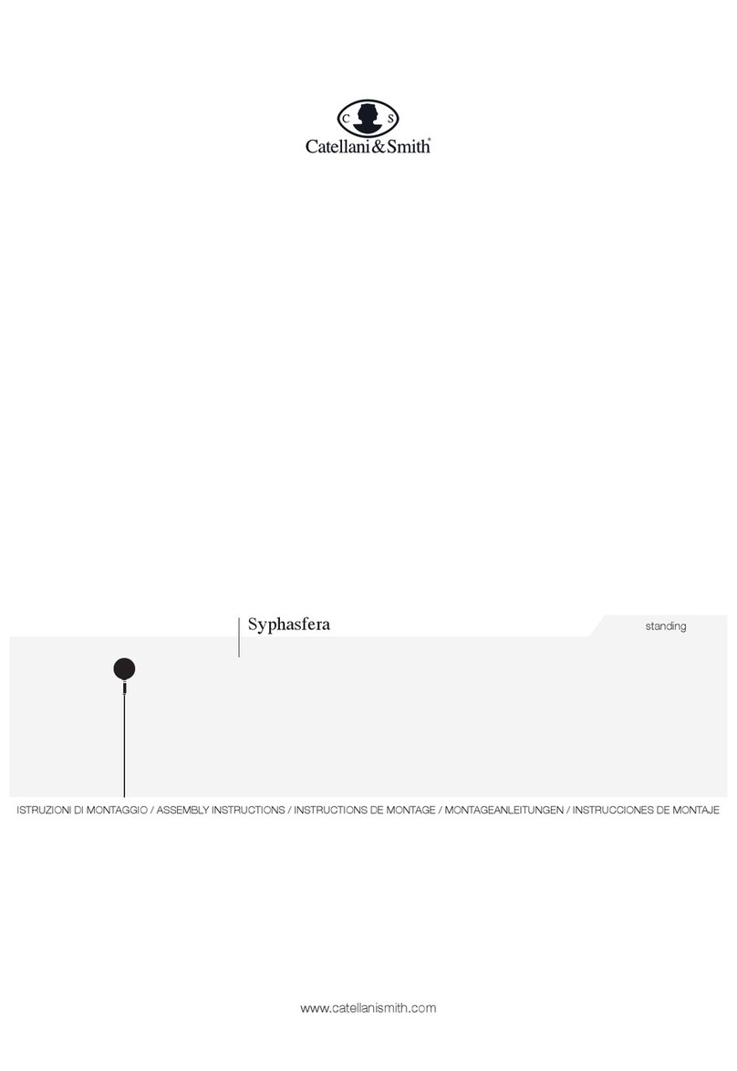 Catellani & Smith Syphasfera Assembly instructions