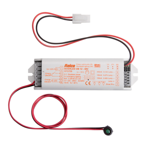 RELCO INVERLED OB 12-48V SA-SE Instructions for installation RELCO INVERLED OB 12-48V SA-SE Instructions for installation