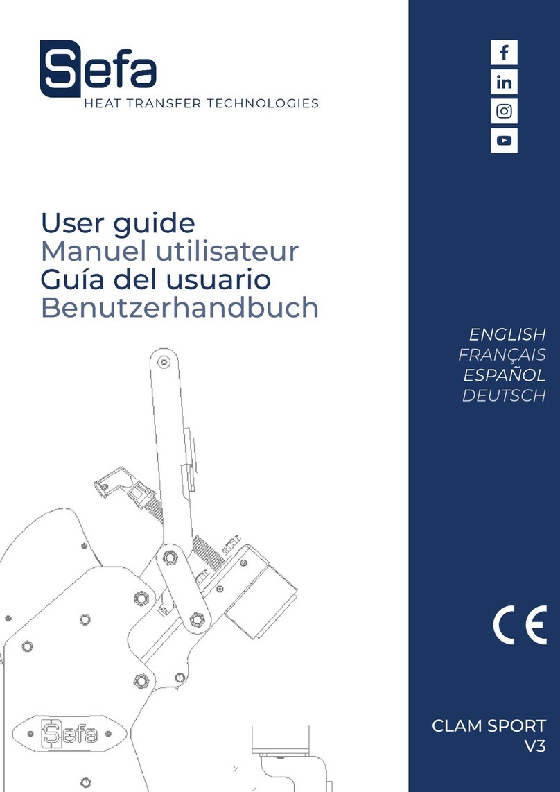 Sefa CLAM SPORT V3 user guide