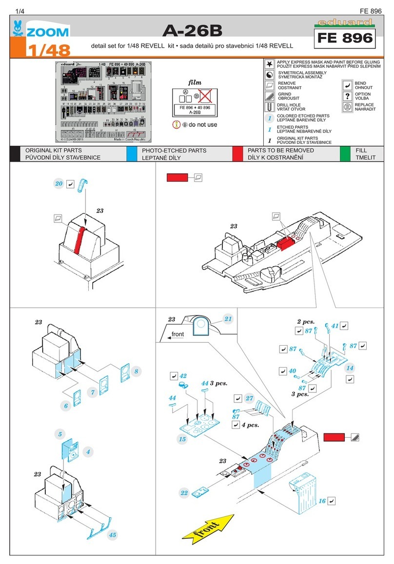 Eduard A-26B manual