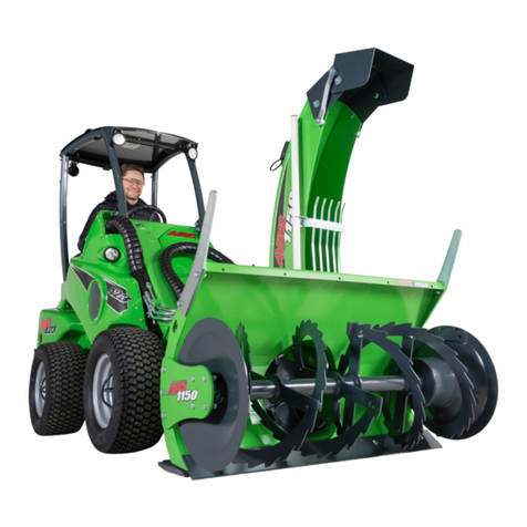 Avantco Snow Blower 1150 User manual