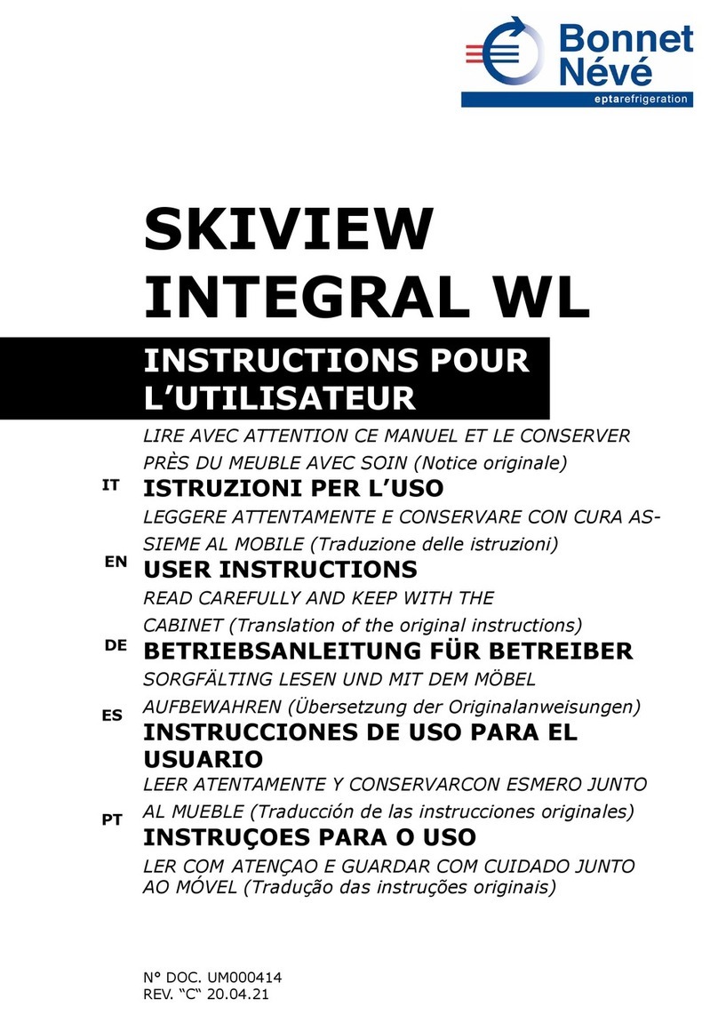 Bonnet Neve SKYVIEW INTEGRAL WL User manual