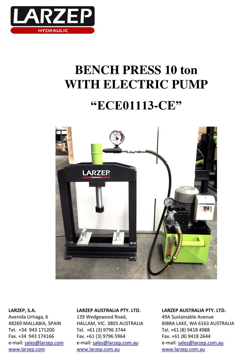 Larzep ECE01113-CE instruction manual