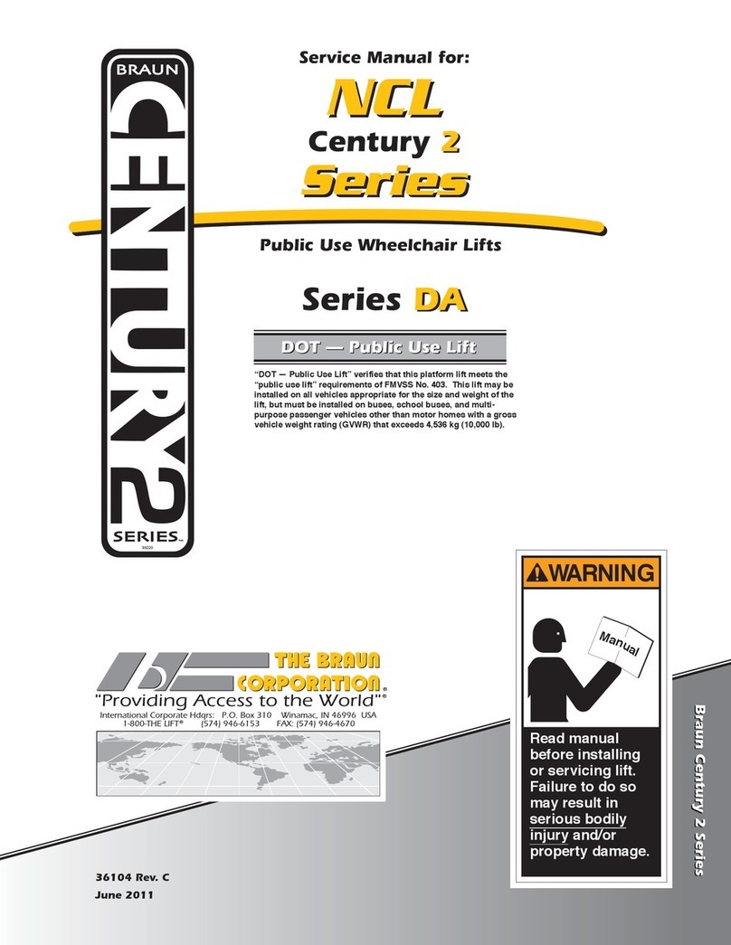 Braun Century 2 NCL Series User manual Braun Century 2 NCL Series User manual