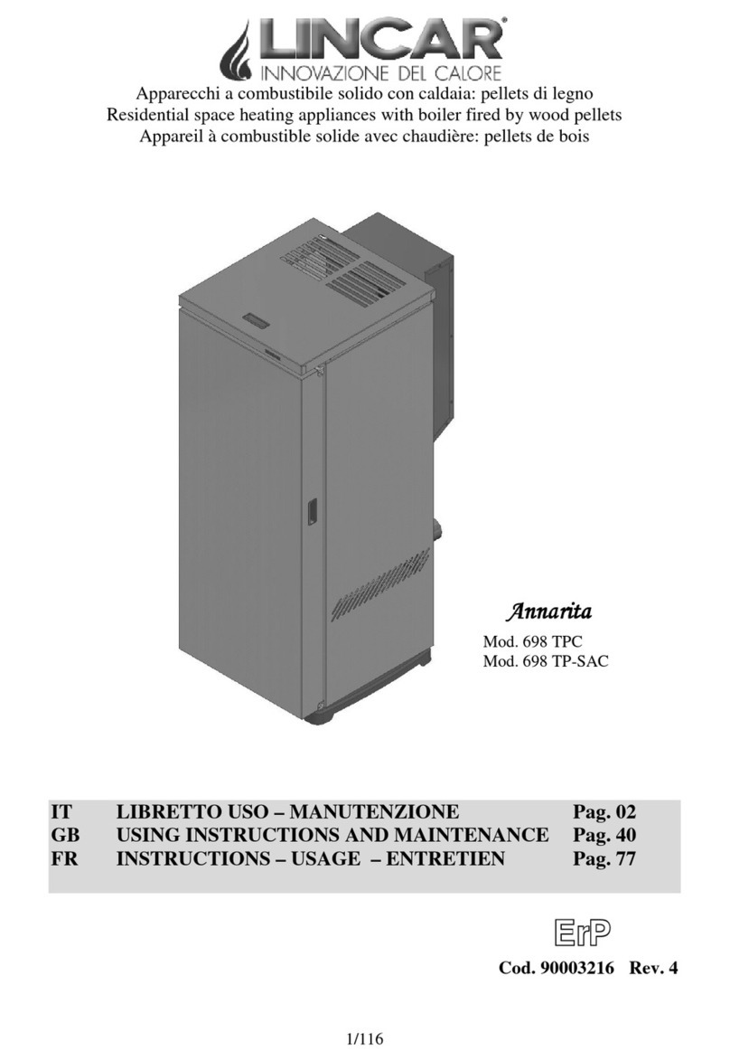 Lincar Annarita 698 TPC Using instructions and maintenance