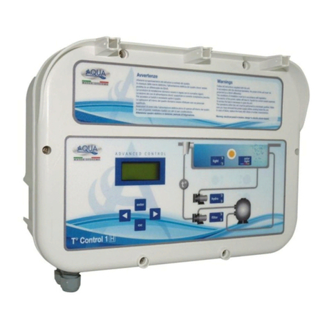 AQUA SPA T Control 1H Operation and maintenance manual