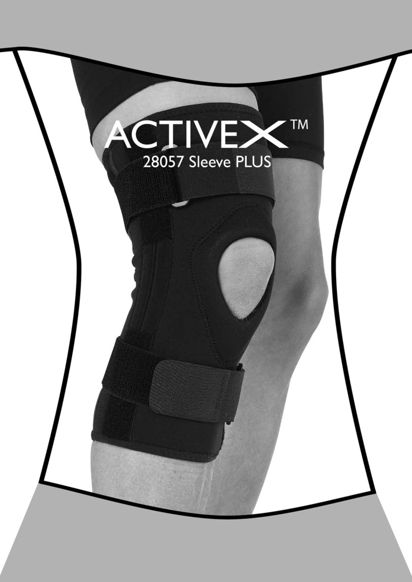Allard ACTIVE X SLEEVE PLUS instruction sheet