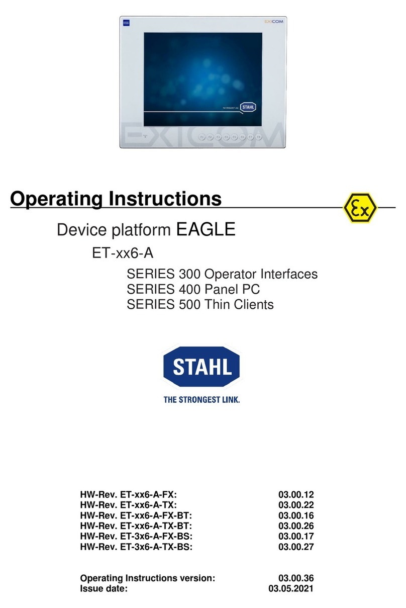 Stahl 6-A Series operating instructions
