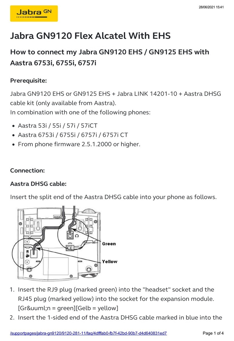 Jabra GN9120 Flex quick start guide