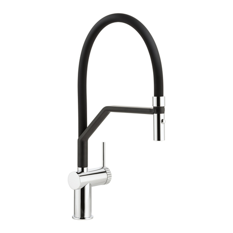 Abode Fraction Single Lever Professional AT2160 User manual