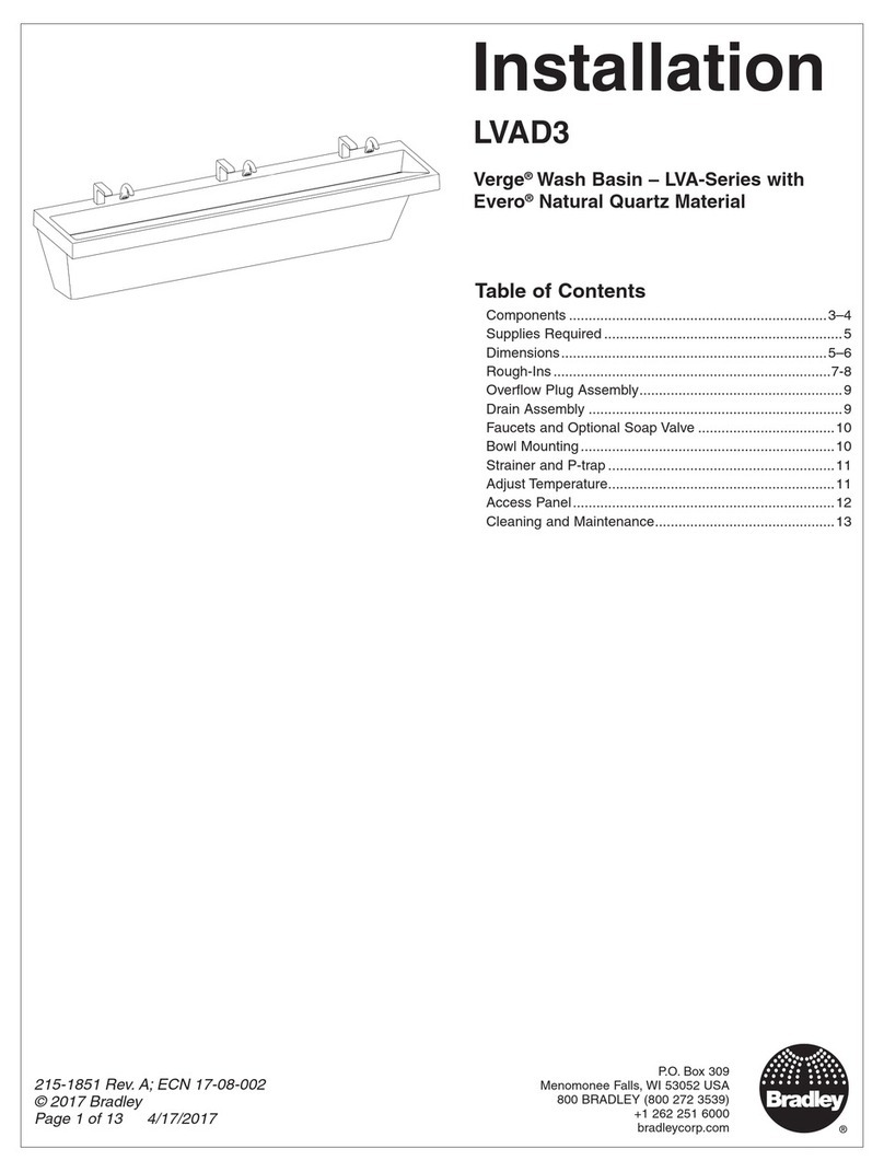 Bradley Verge LVA Series User manual