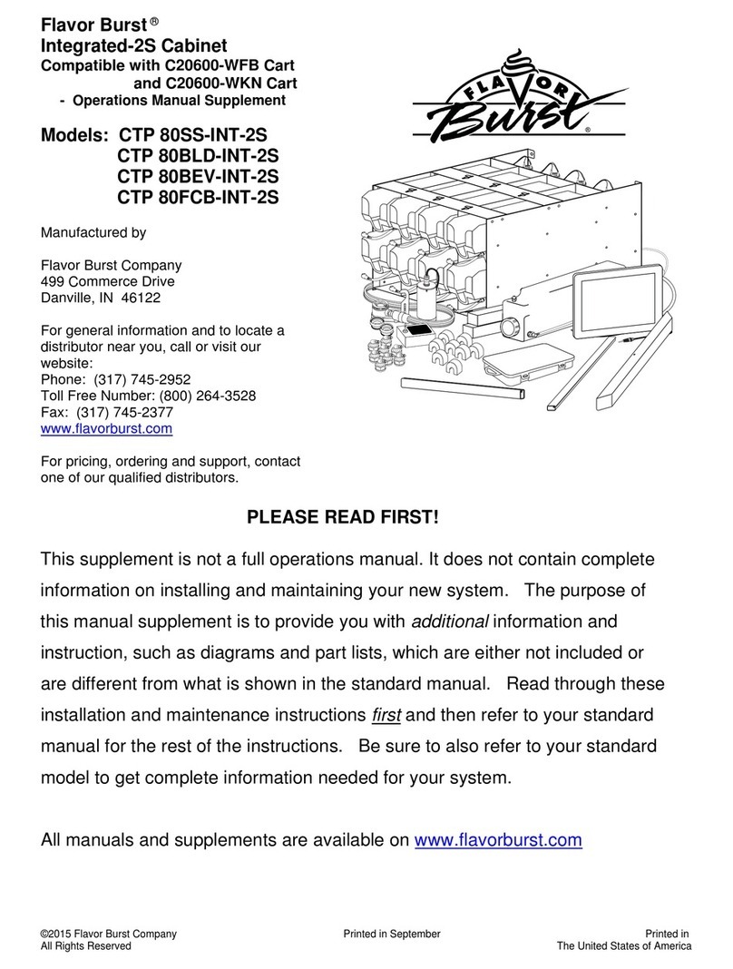 Flavor Burst CTP 80SS-INT-2S Configuration guide