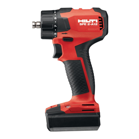 Hilti SFE 2-A12 User manual