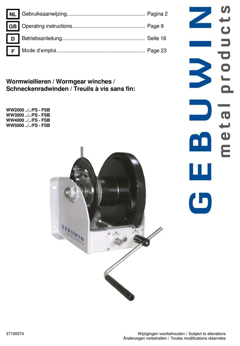 GEBUWIN WW2000 D/FS Series User manual GEBUWIN WW2000 D/FS Series User manual