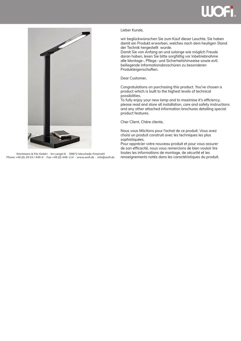 wofi 8904.01-8000 Series installation instructions