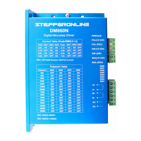 StepperOnline DM860N User manual