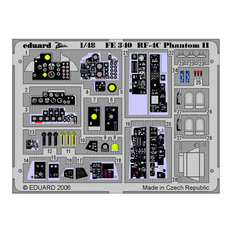 Eduard RF-4C Phantom II User manual Eduard RF-4C Phantom II User manual