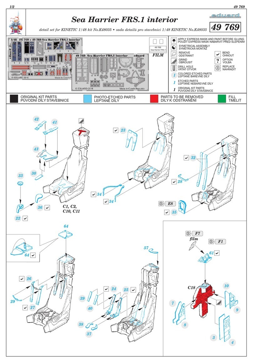Eduard 49 769 quick start guide