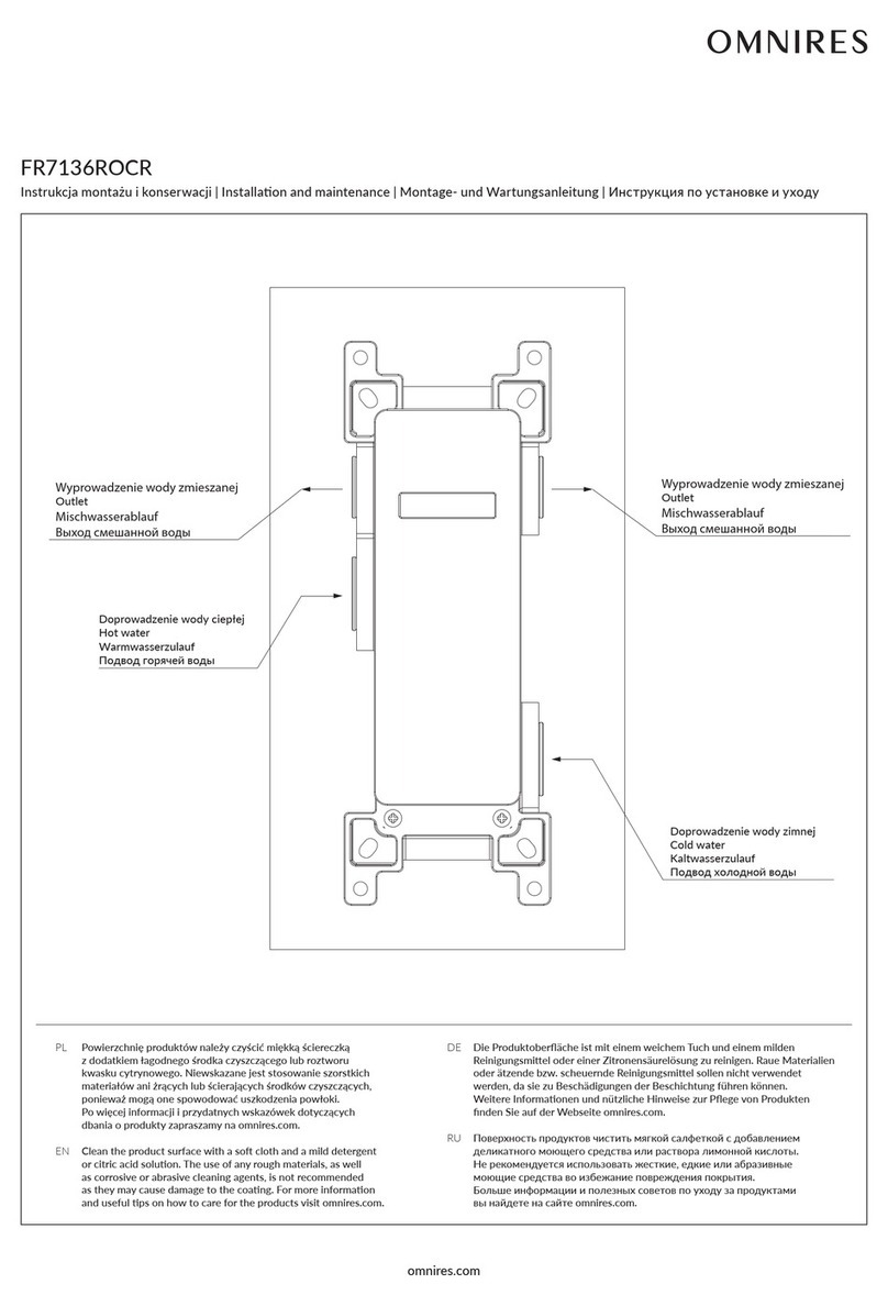 Omnires FRESH Instruction Manual