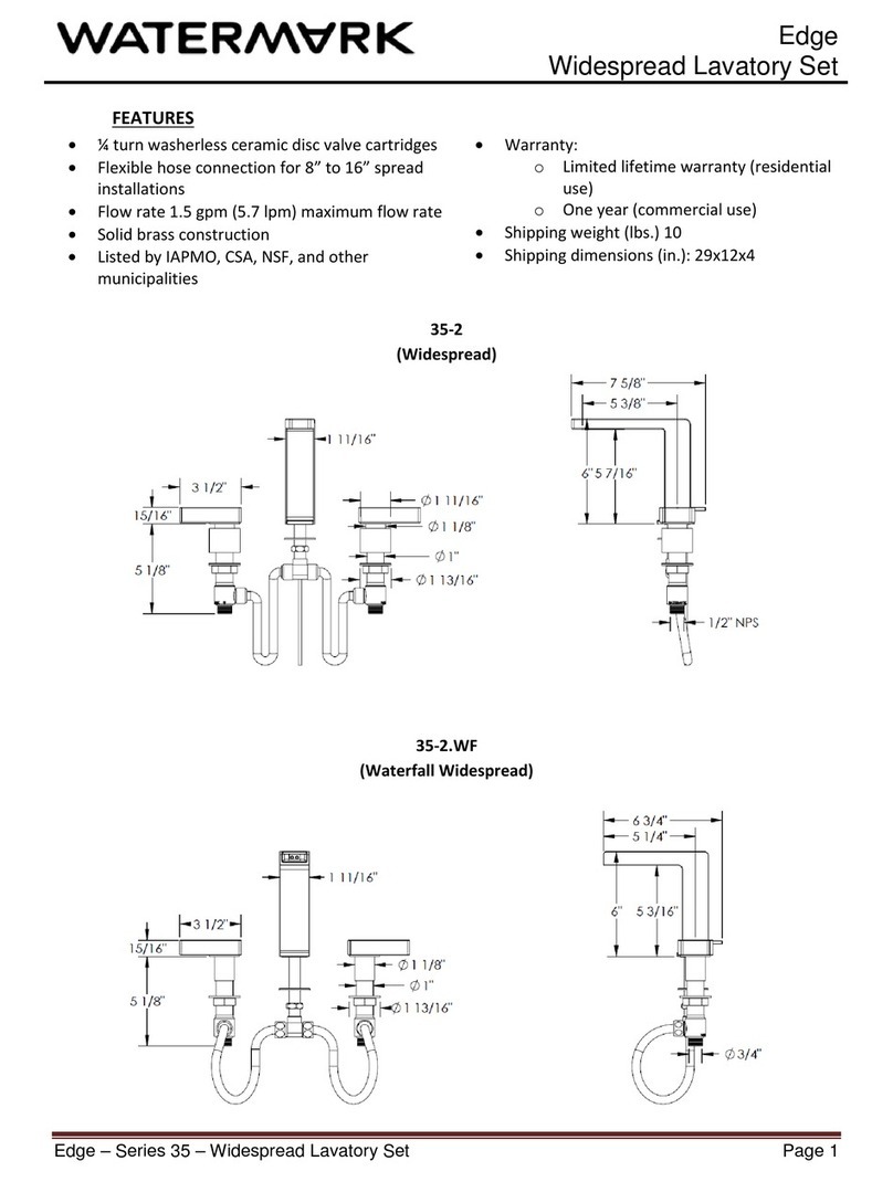 Watermark Edge 35-2-ED1-PC quick start guide