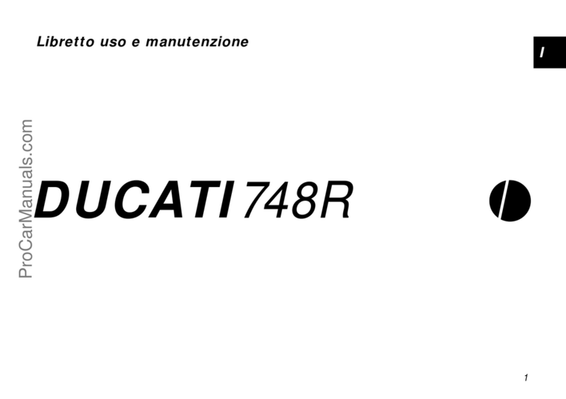 Ducati 748R owner's manual