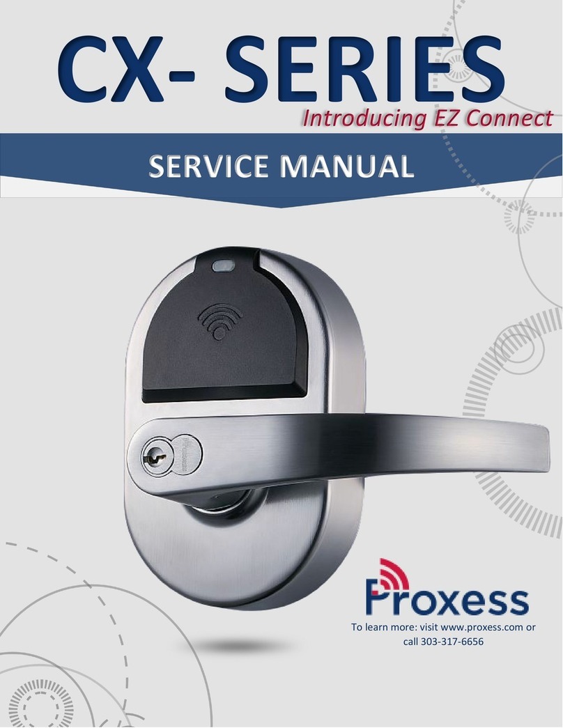 Proxess CX Series User manual