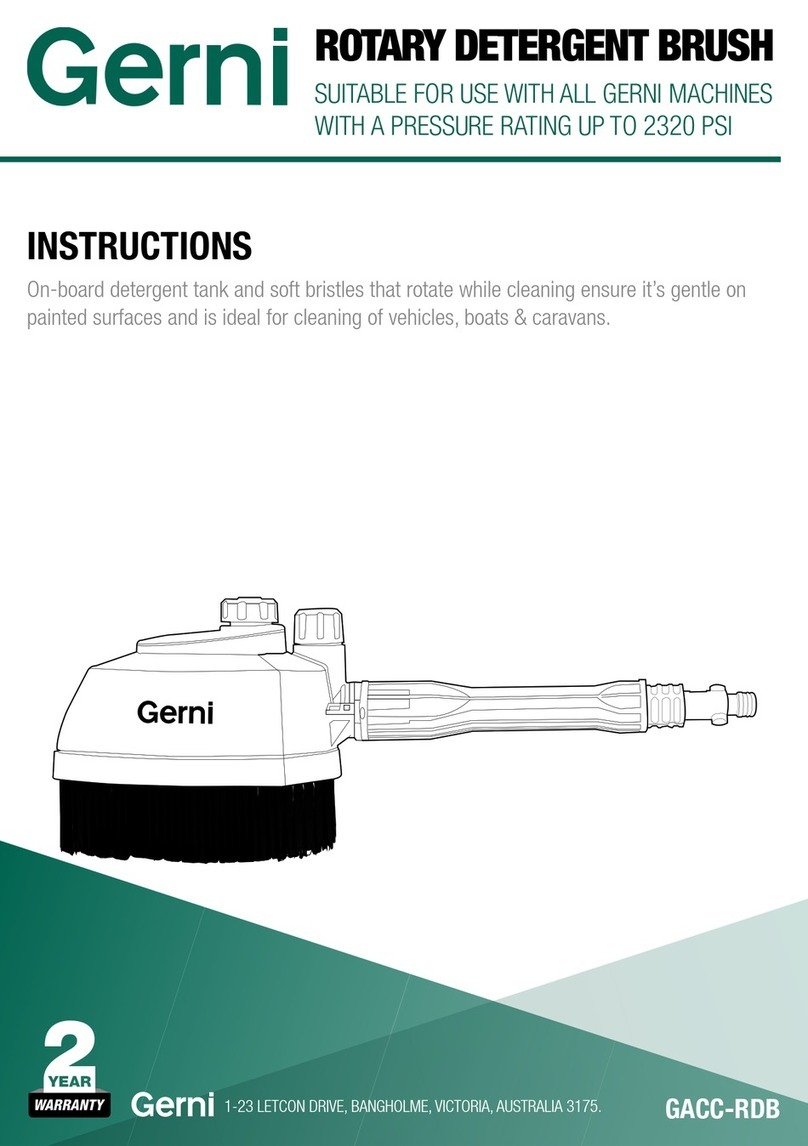 Gerni GACC-RDB instructions