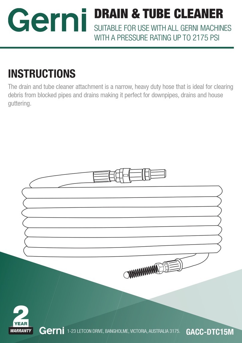 Gerni GACC-DTC15M instructions