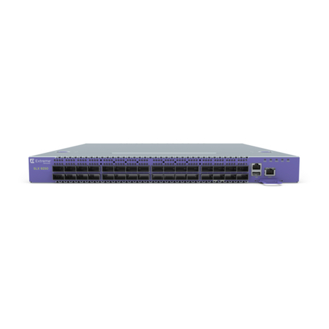 Extreme Networks ExtremeSwitching SLX 9250 Manual