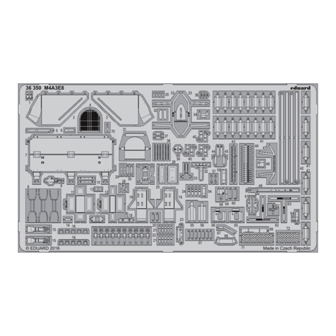 Eduard M4A3E8 User manual