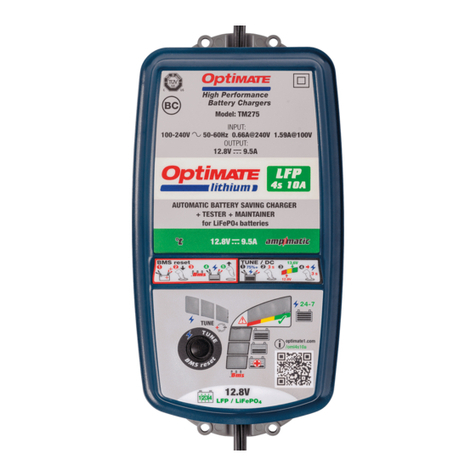 TecMate OptiMate Lithium LFP 4s 10A Instructions for use