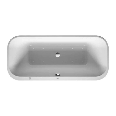 DURAVIT Happy D.2 760319 Mounting instructions
