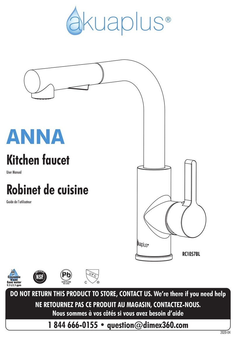 Akuaplus ANNA RC1057BL user manual