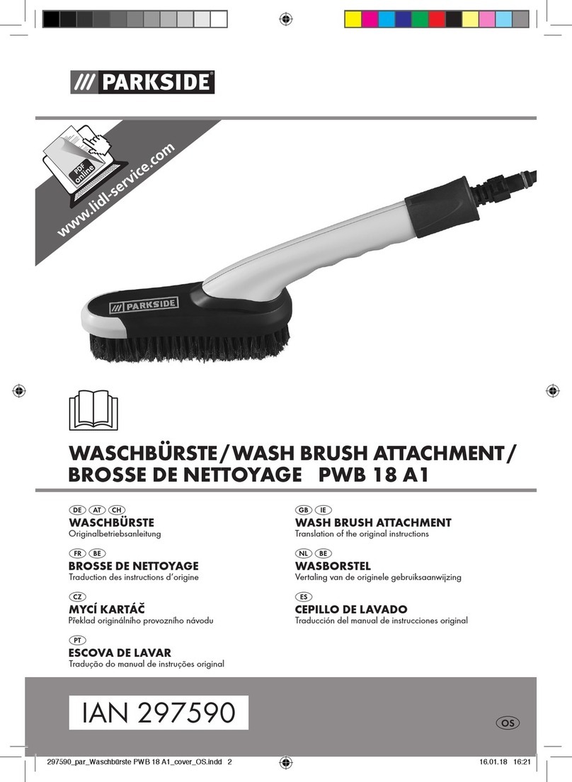 Parkside PWB 18 A1 User manual