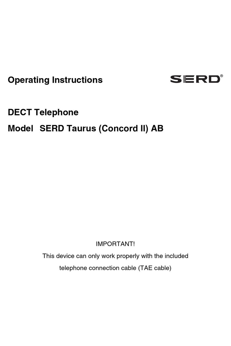 SERD Taurus AB User manual