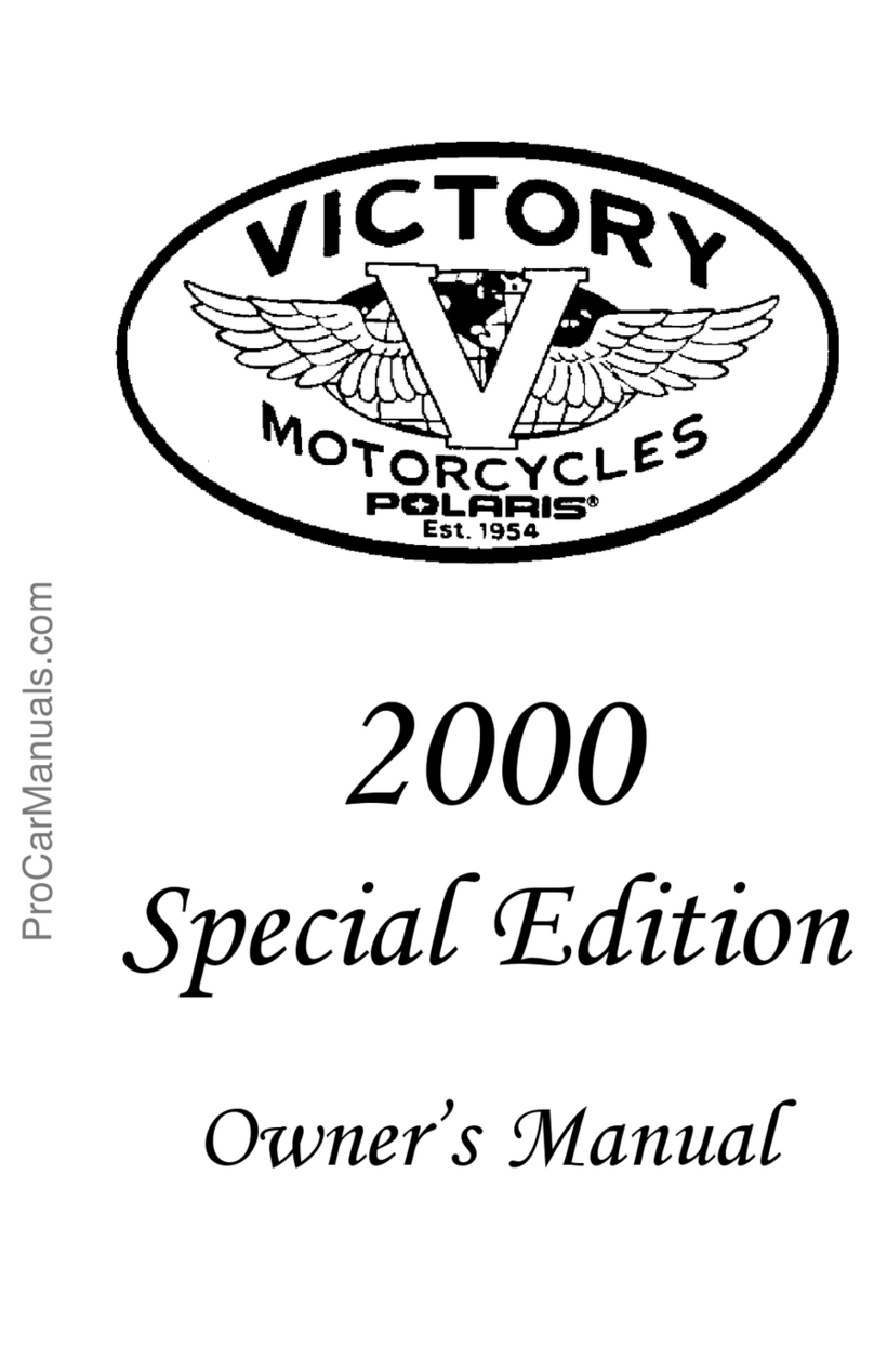 Polaris Victory Special Edition 2000 User manual