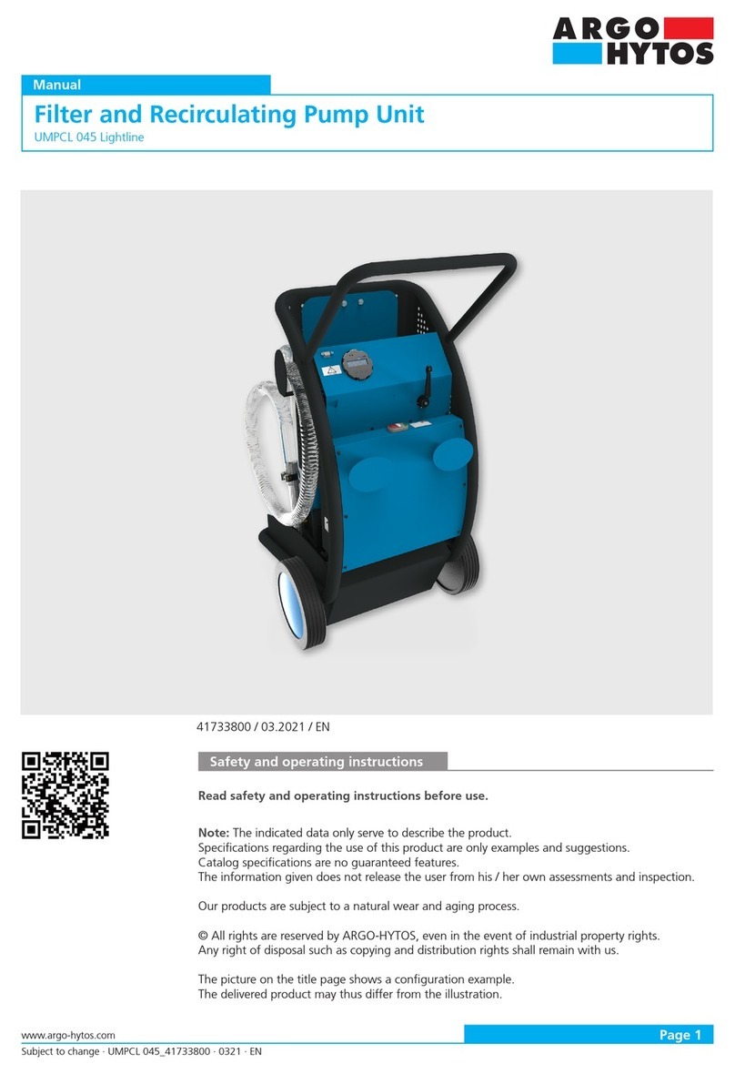 Argo-Hytos UMPCL 045 Lightline manual