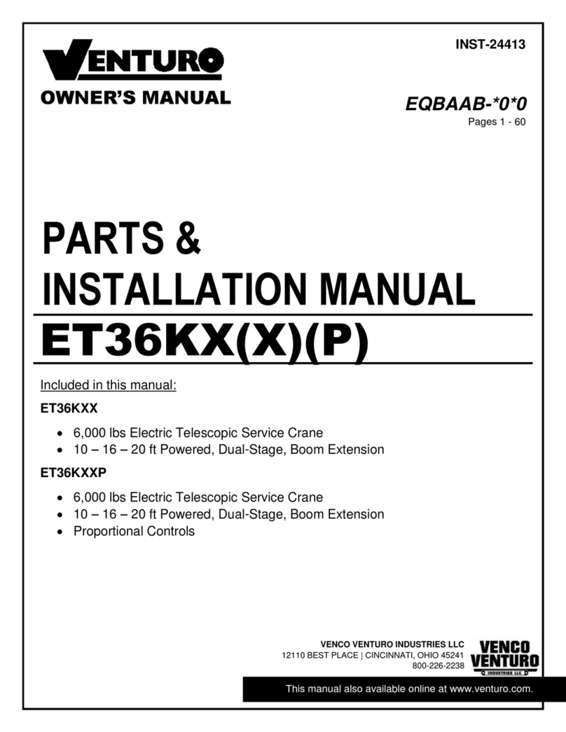 Venturo ET36KXX User manual