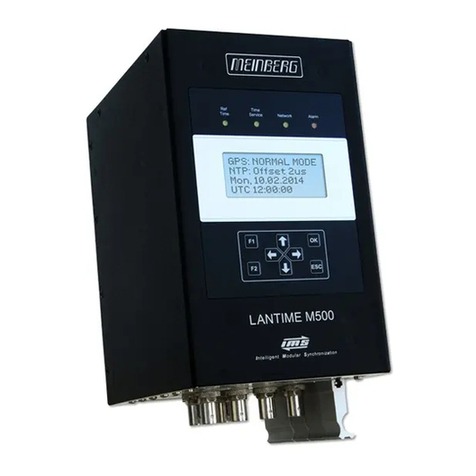 Meinberg IMS-LANTIME M500 manual