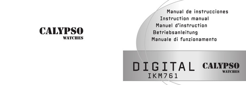 Calypso Watches Digital IKM761 User manual Calypso Watches Digital IKM761 User manual