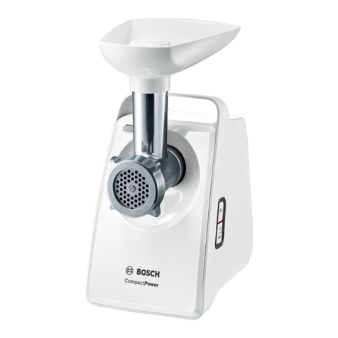 Bosch CompactPower MFW39 Series instruction manual