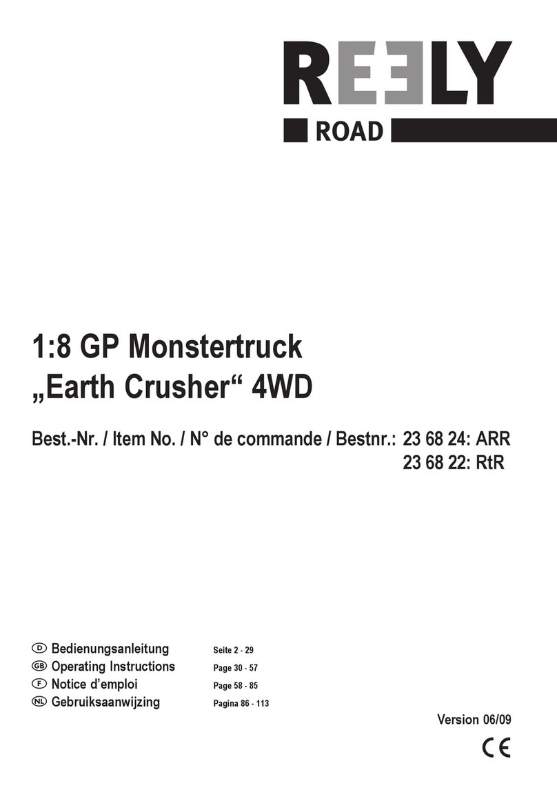 Reely ROAD Earth Crusher operating instructions