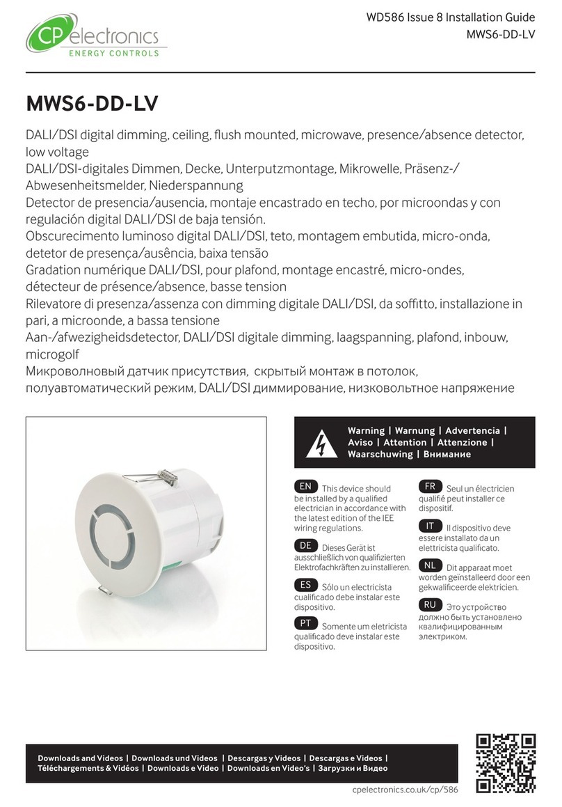 C.P. Electronics MWS6-DD-LV installation guide
