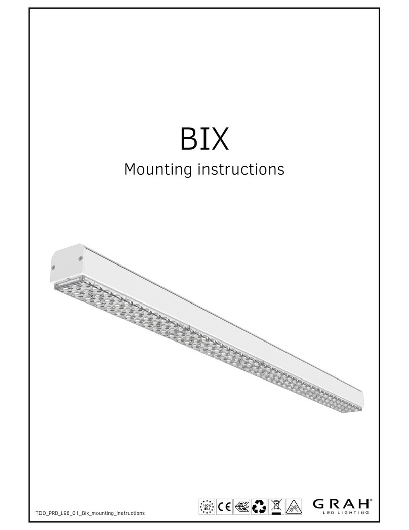 GRAH Lighting BIX Mounting instructions